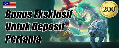 Bonus Selamat Datang 100% promotion banner